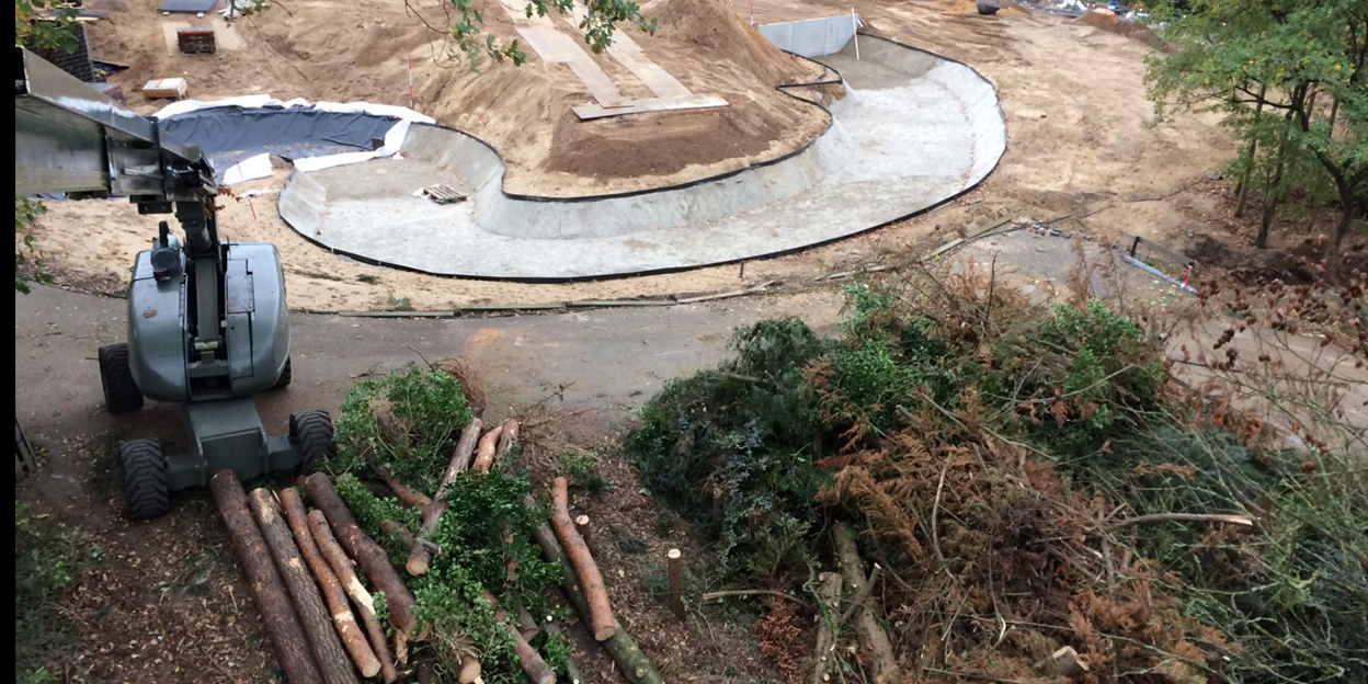 Zorginstelling Bartiméus bewerkt hout Burgers' Zoo