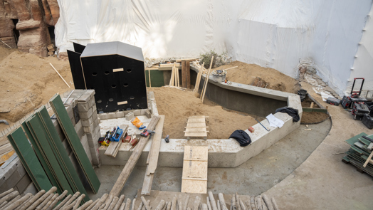 Desert-update 2: de eerste contouren worden zichtbaar