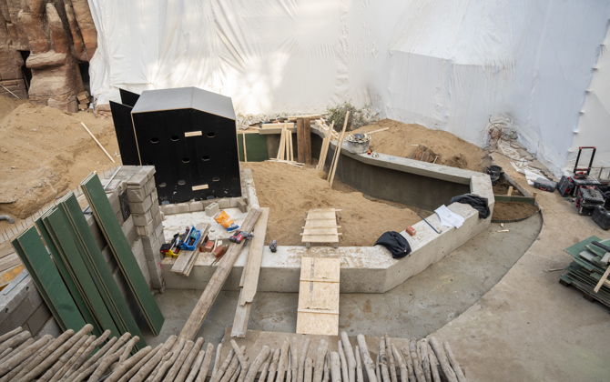 Desert-update 2: de eerste contouren worden zichtbaar