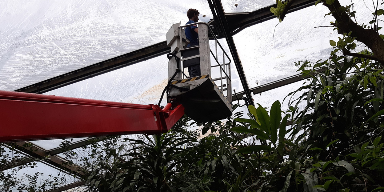 Technische dienst in de Bush