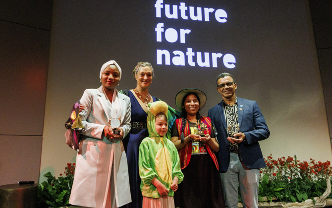 Future For Nature-prijzen voor flamingo's in Bolivia, amfibieën in Kameroen en zoetwatervissen in Nigeria