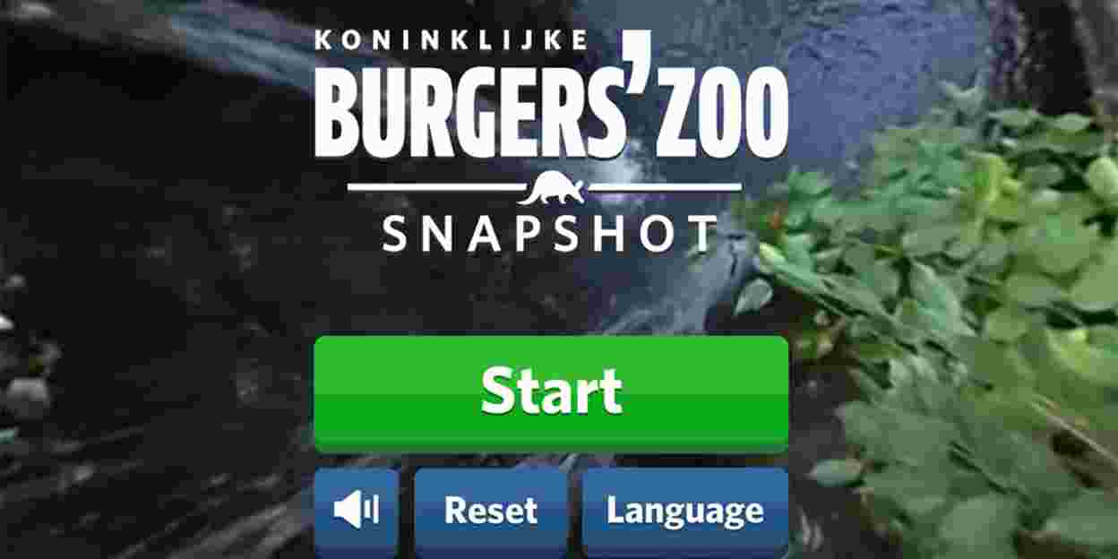 Op fotosafari in 360-graden video game Burgers' Zoo